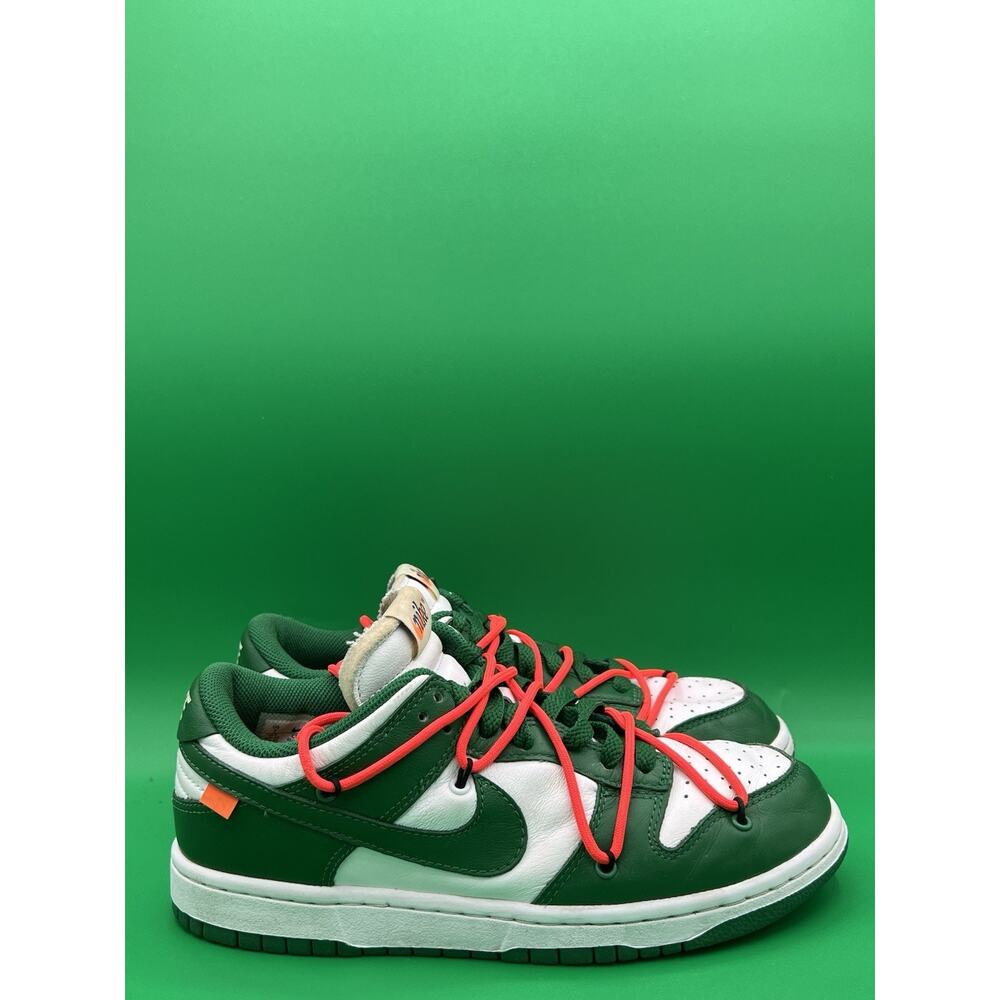 Nike Dunk Low “Off-White Pine Green” Size 7 No Box (CT0856-100)